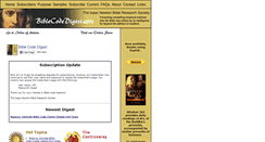 Desktop Screenshot of biblecodedigest.com